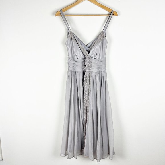 Anthropologie Dresses & Skirts - Anothropologie lil Silk Dress 8